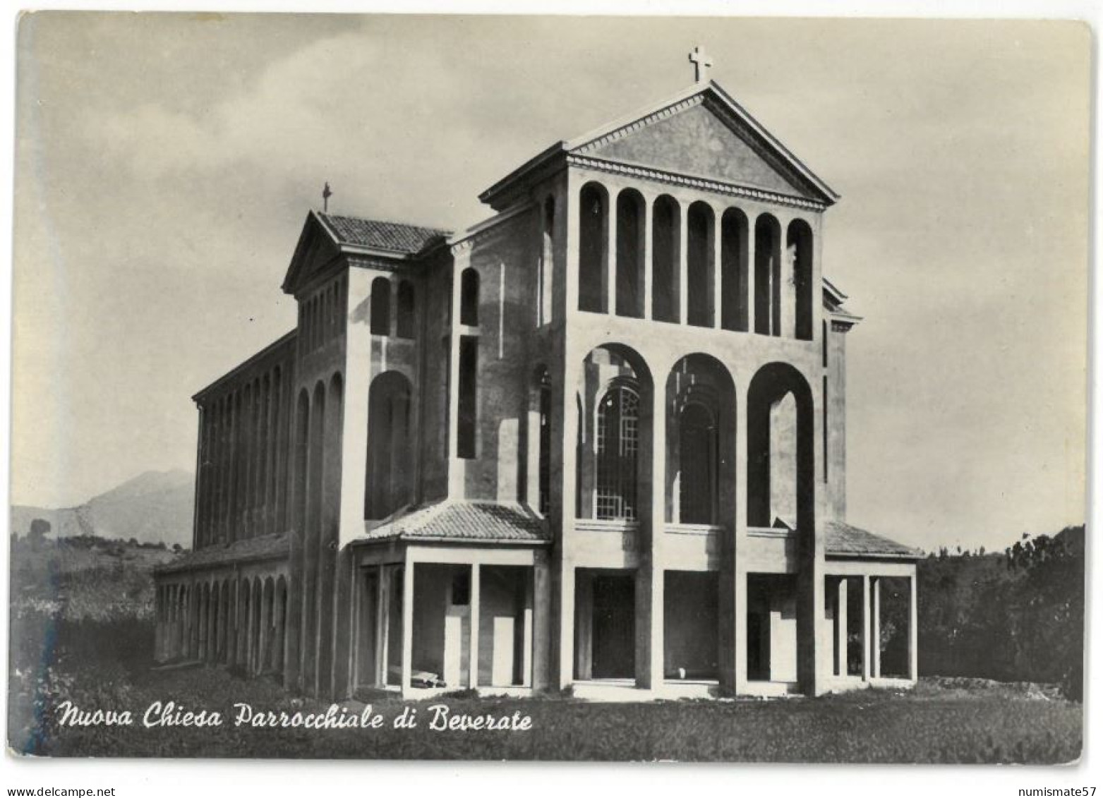 CPSM BEVERATE - Nuevo Chiesa Parrocchiale Di Beverate - Ed. E Foto Pozzoni - Cisano B. N°135 - Lecco
