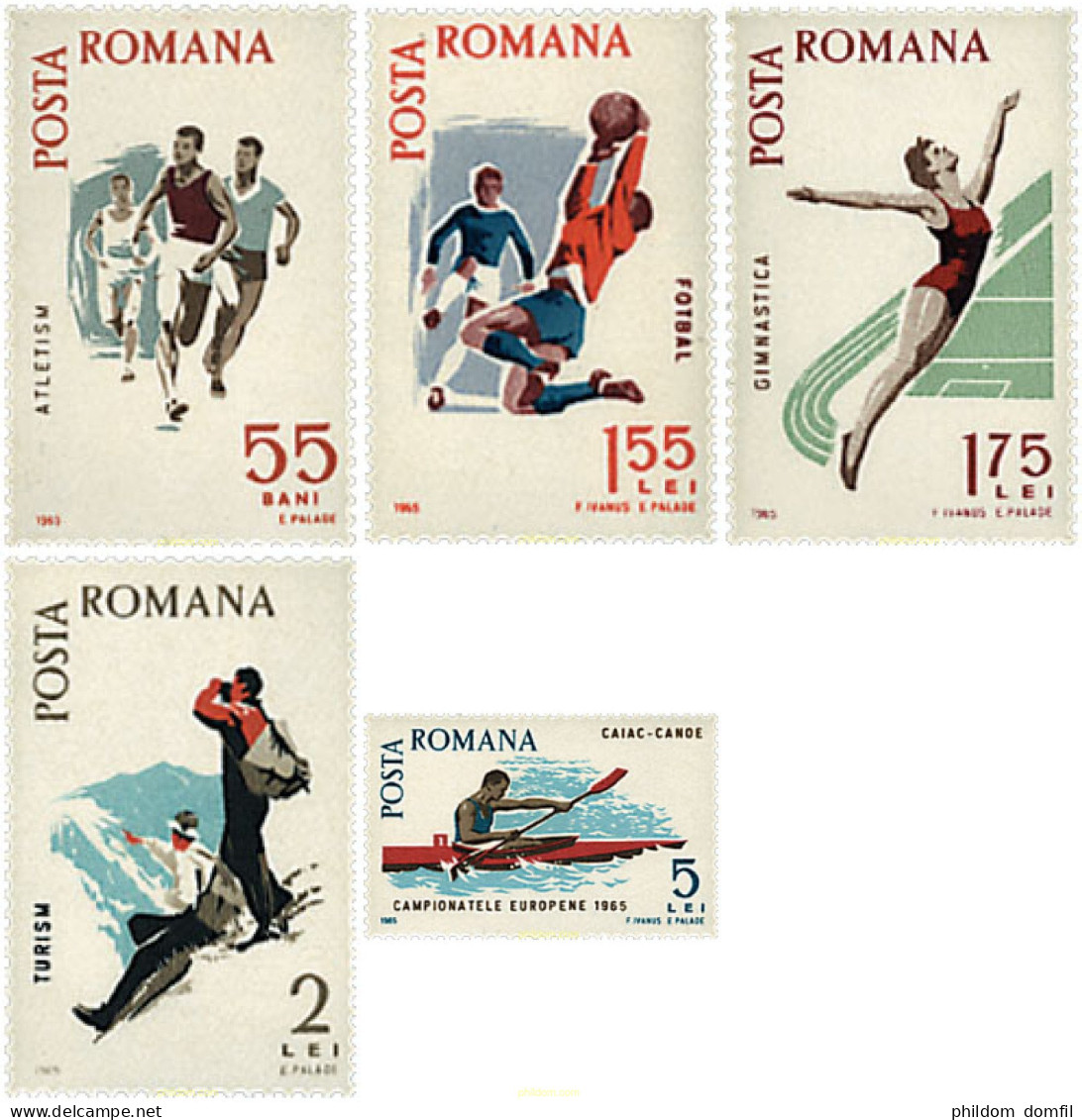 61921 MNH RUMANIA 1965 DEPORTES - Altri & Non Classificati