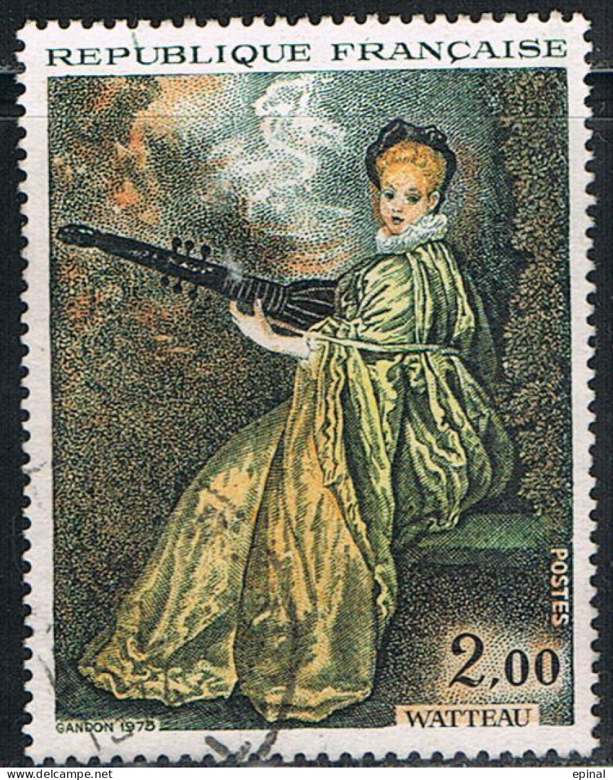 FRANCE : N° 1765 Oblitéré ("La Finette", De Watteau) - PRIX FIXE - - Gebruikt