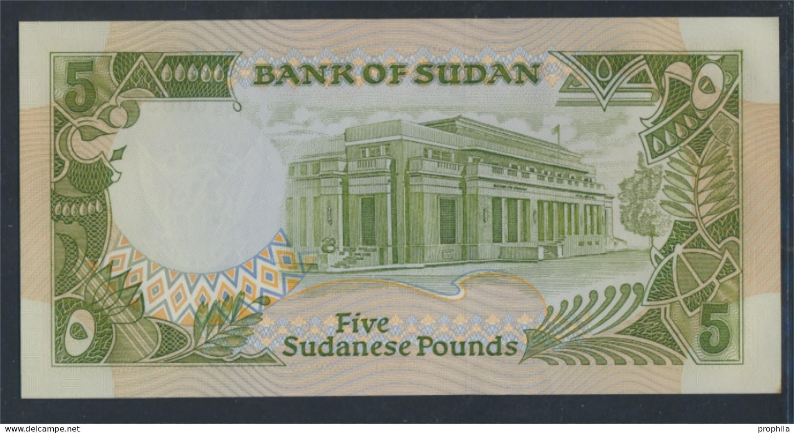 Sudan Pick-Nr: 40c Bankfrisch 1990 5 Pounds (9855658 - Sudan