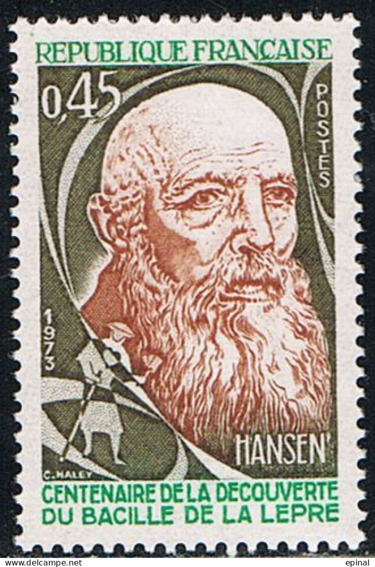 FRANCE : N° 1767 ** (Découverte Du Bacille De La Lèptre Par Hansen) - PRIX FIXE - - Ongebruikt