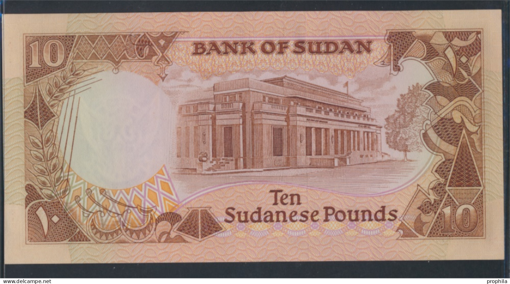 Sudan Pick-Nr: 41c Bankfrisch 1990 10 Pounds (9855659 - Soudan