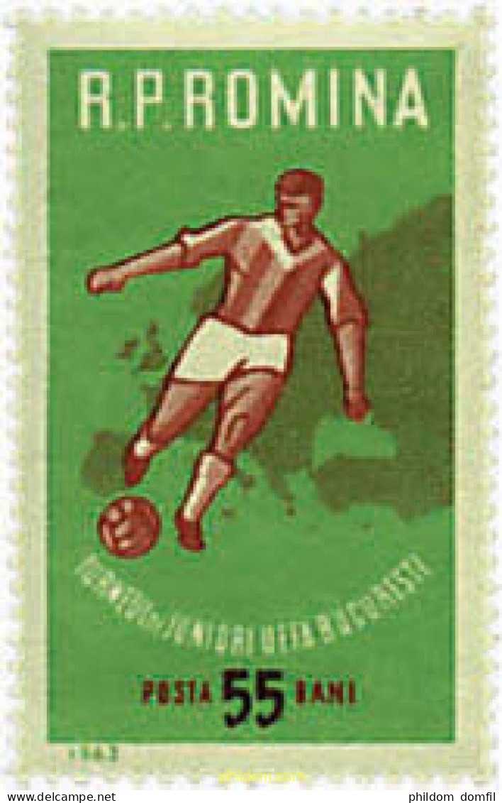 61893 MNH RUMANIA 1962 TORNEO AMATEUR DE FUTBOL - Autres & Non Classés