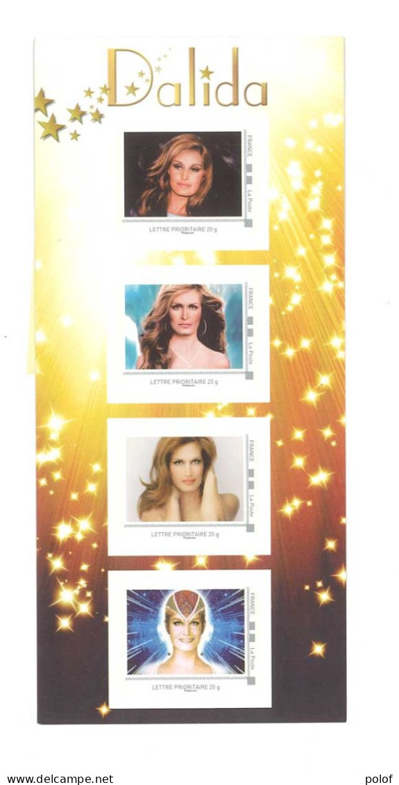 COLLECTOR - Dalida - 4  Timbres à Validité Permanente (Lettre Prioritaire  (C 142) - Collectors