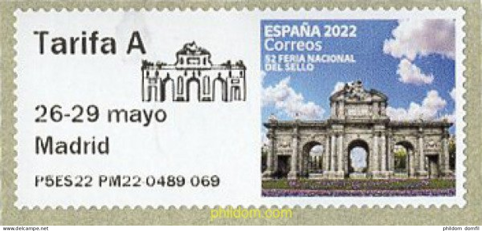 691502 MNH ESPAÑA 2022 52 FERIA DEL SELLO - Ungebraucht