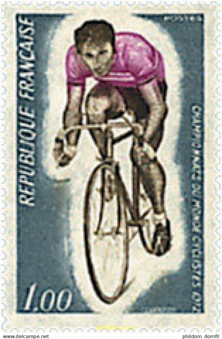 65635 MNH FRANCIA 1972 CAMPEONATO DEL MUNDO DE CICLISMO - Sonstige & Ohne Zuordnung