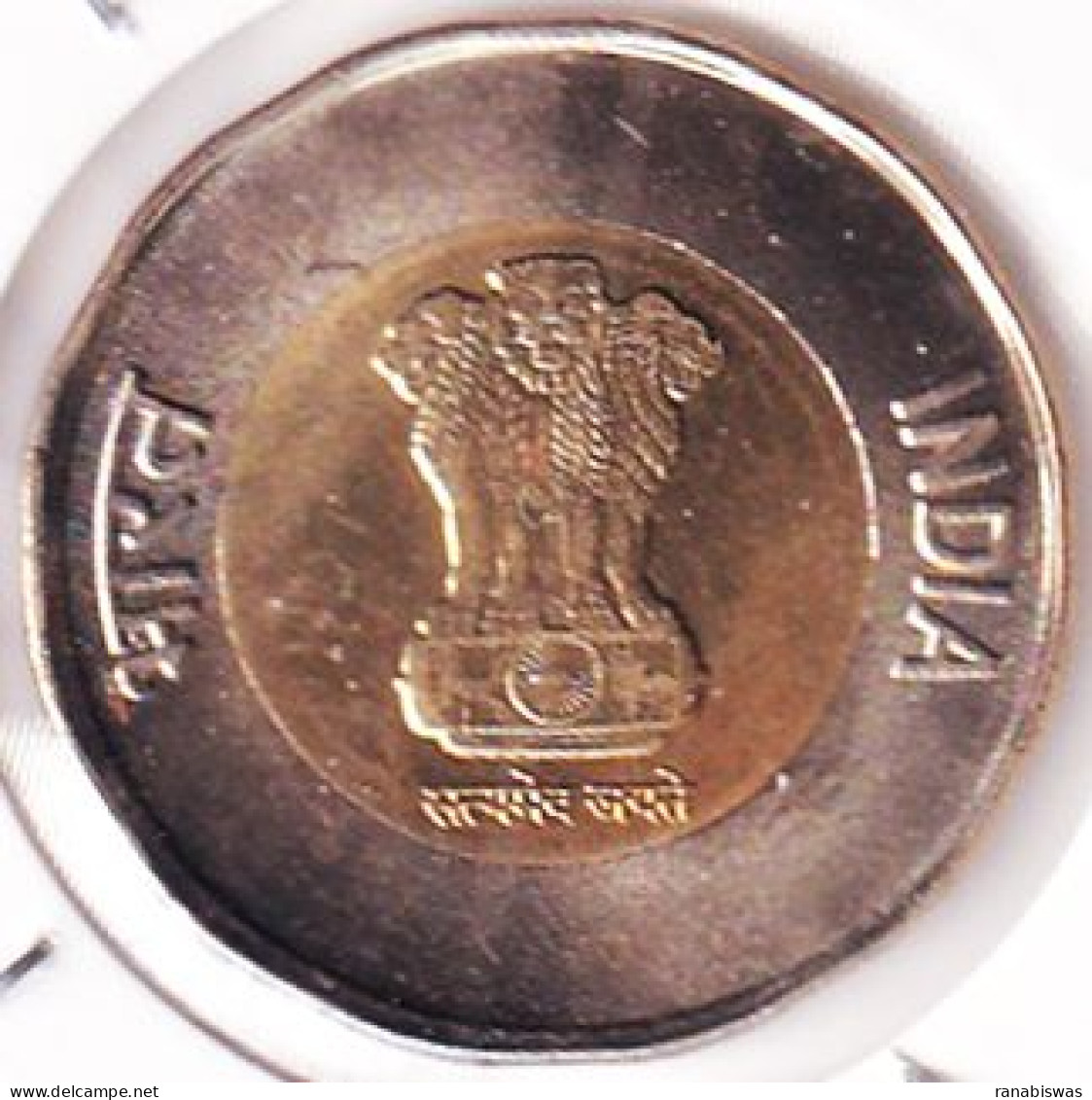 INDIA COIN LOT 437, 20 RUPEES 2021, RAIN DROPS, CALCUTTA MINT, AUNC - Inde