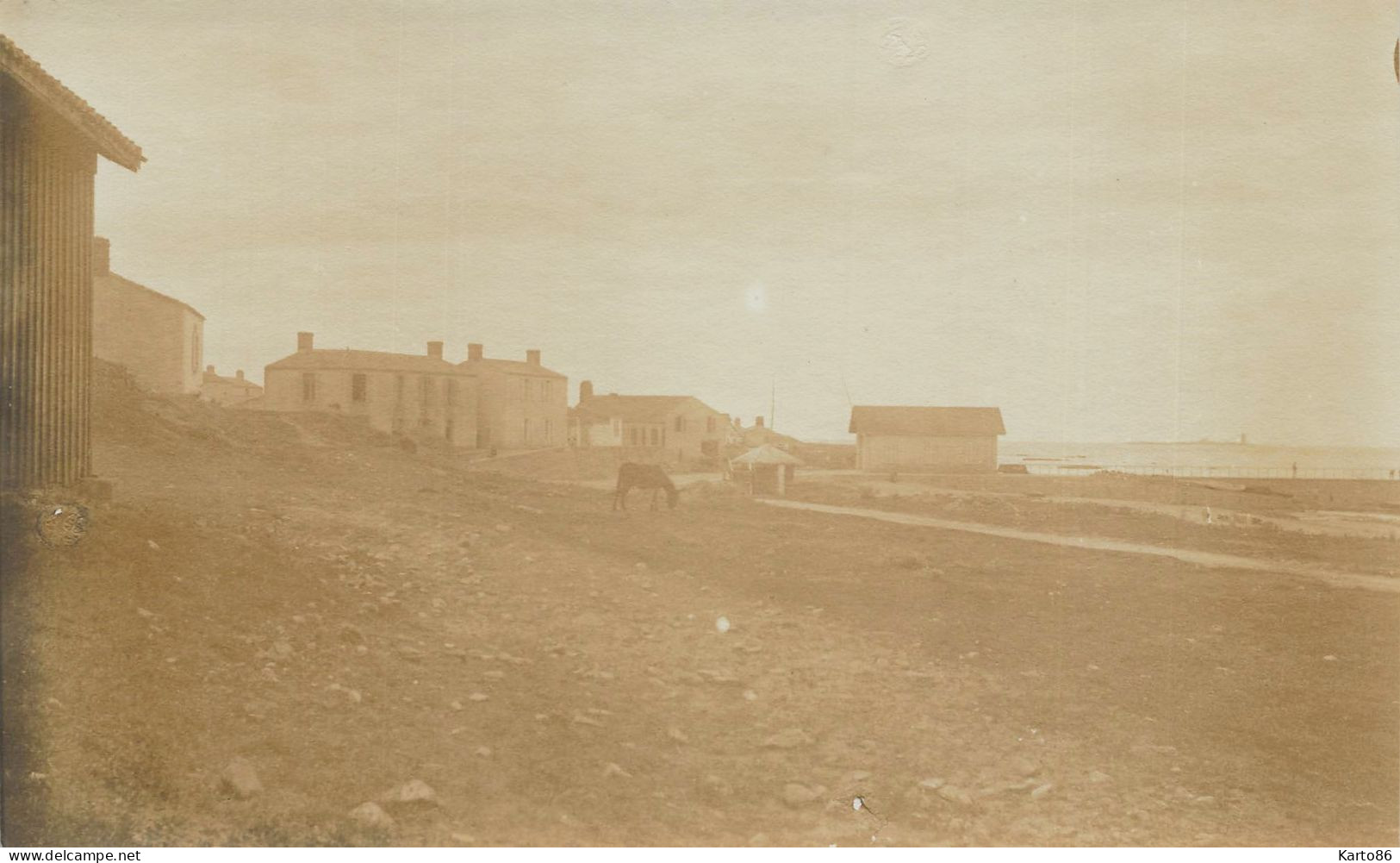 L'herbaudière , Noirmoutier * RARE Photo Circa 1890/1910 * 17x10.5cm - Noirmoutier