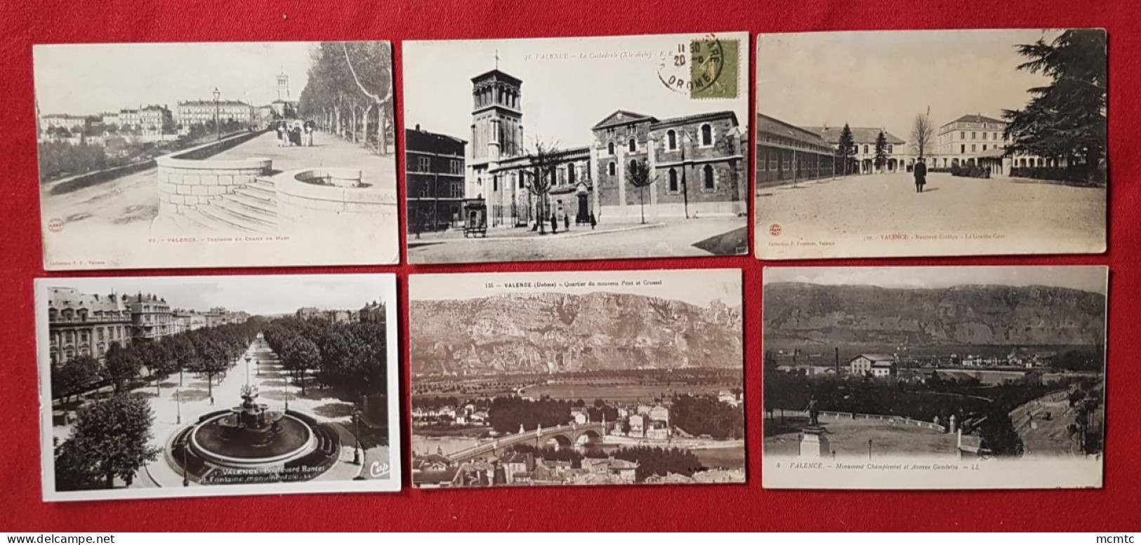 26 Cartes -    Valence  -( 26 - Drôme) - Valence