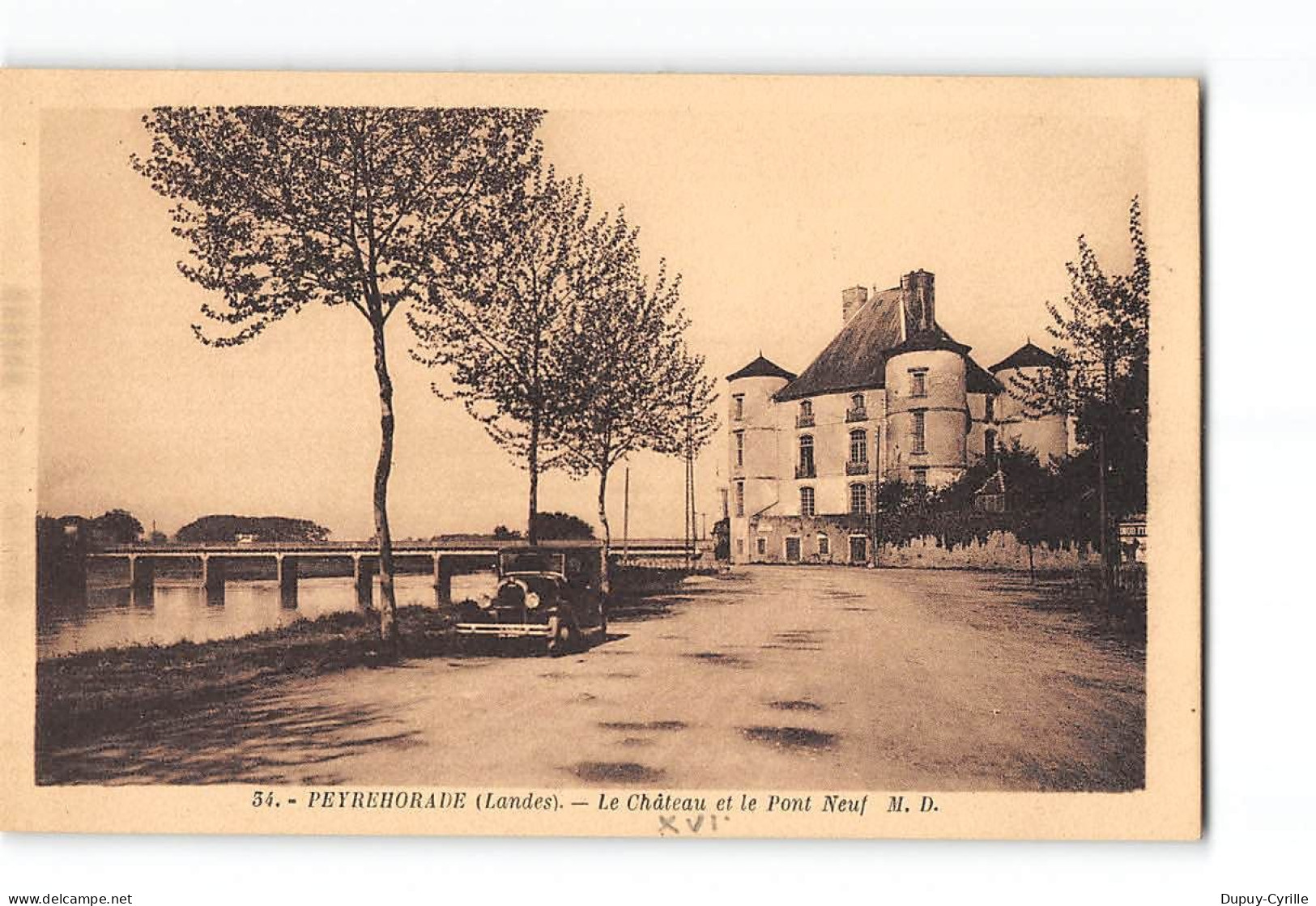 PEYREHORADE - Le Château Et Le Pont Neuf - Très Bon état - Peyrehorade