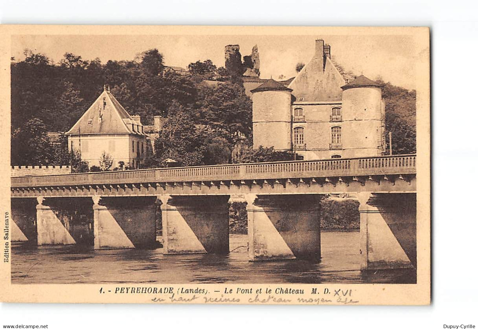 PEYREHORADE - Le Pont Et Le Château - Très Bon état - Peyrehorade