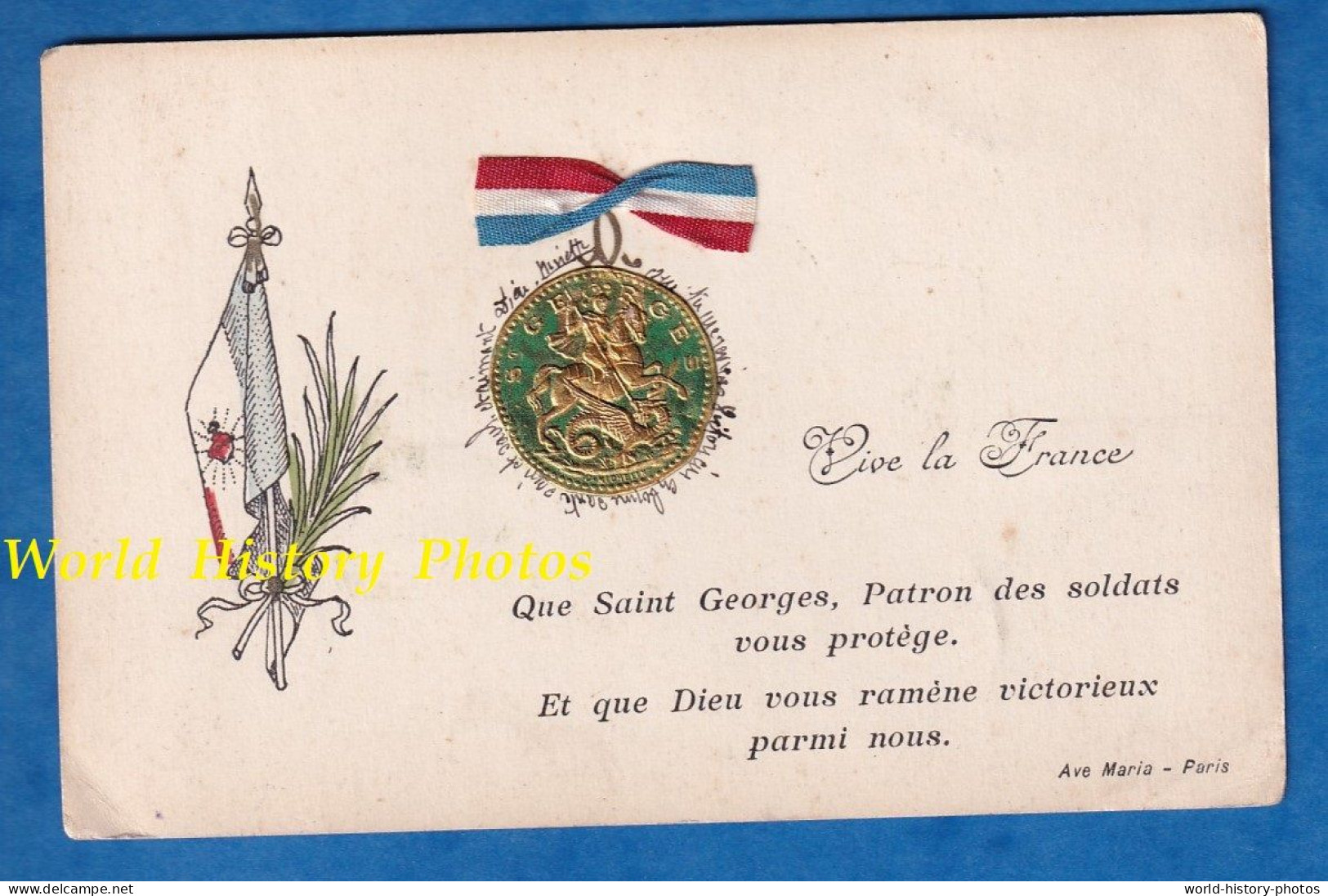 CPA Patriotique Envoyée Au Poilu Albert MIJOIN Né à Montgivray P. La Chatre - Soldat Au 90e / 290e Régiment - Oct 1914 - Guerre 1914-18