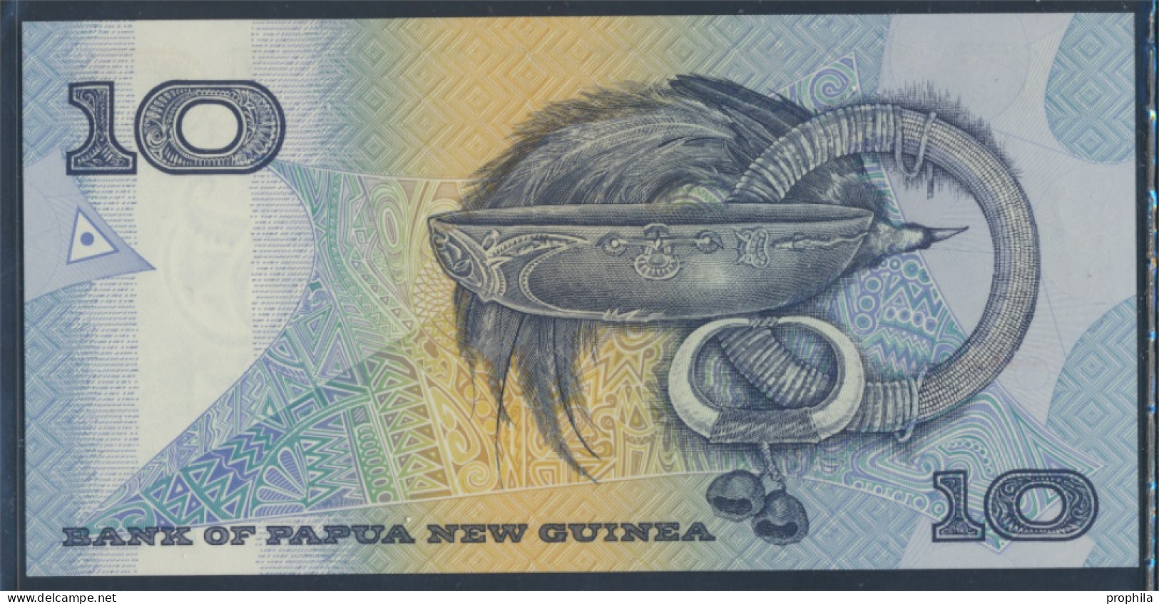 Papua-Neuguinea Pick-Nr: 17a Bankfrisch 1998 10 Kina (8345813 - Papoea-Nieuw-Guinea