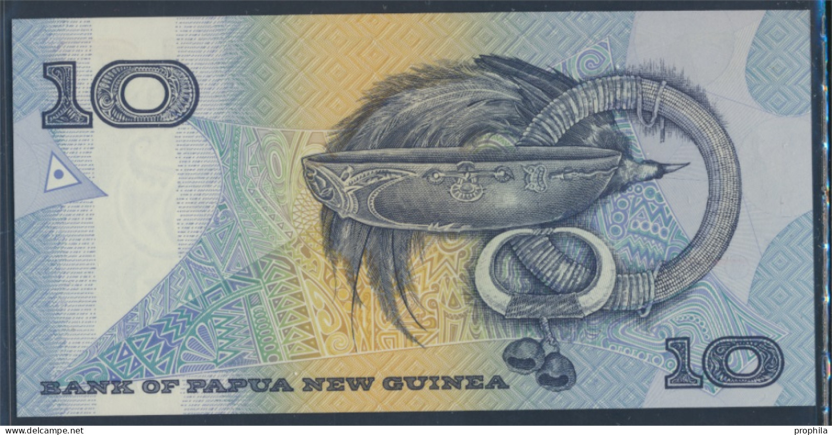 Papua-Neuguinea Pick-Nr: 17a Bankfrisch 1998 10 Kina (8345815 - Papoea-Nieuw-Guinea