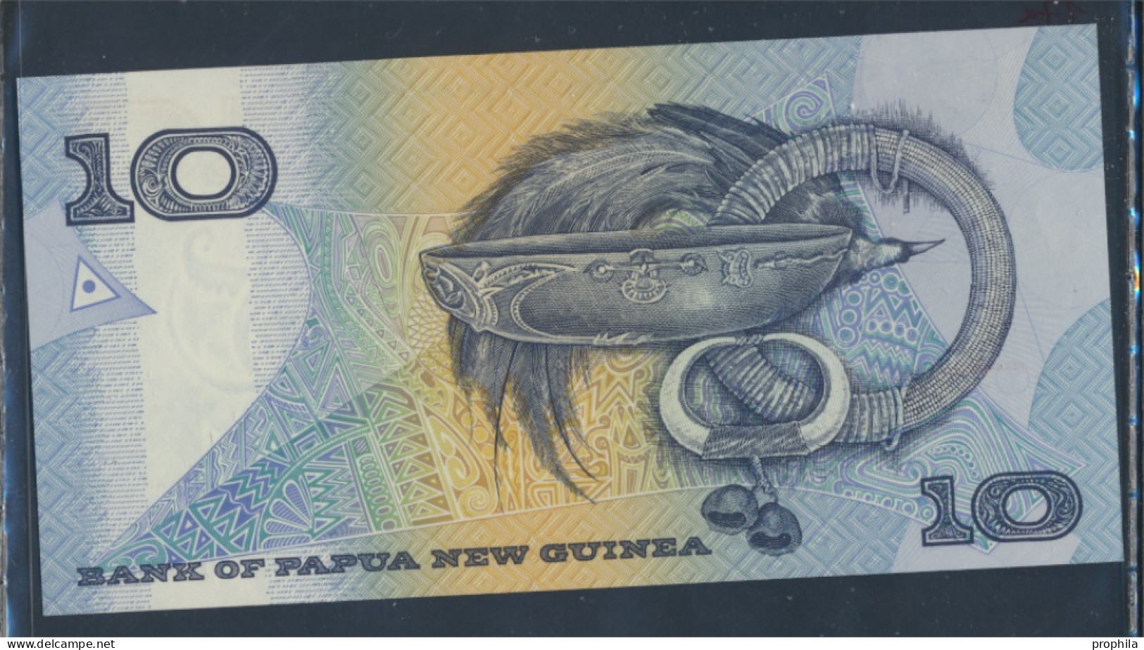 Papua-Neuguinea Pick-Nr: 17a Bankfrisch 1998 10 Kina (8345816 - Papouasie-Nouvelle-Guinée