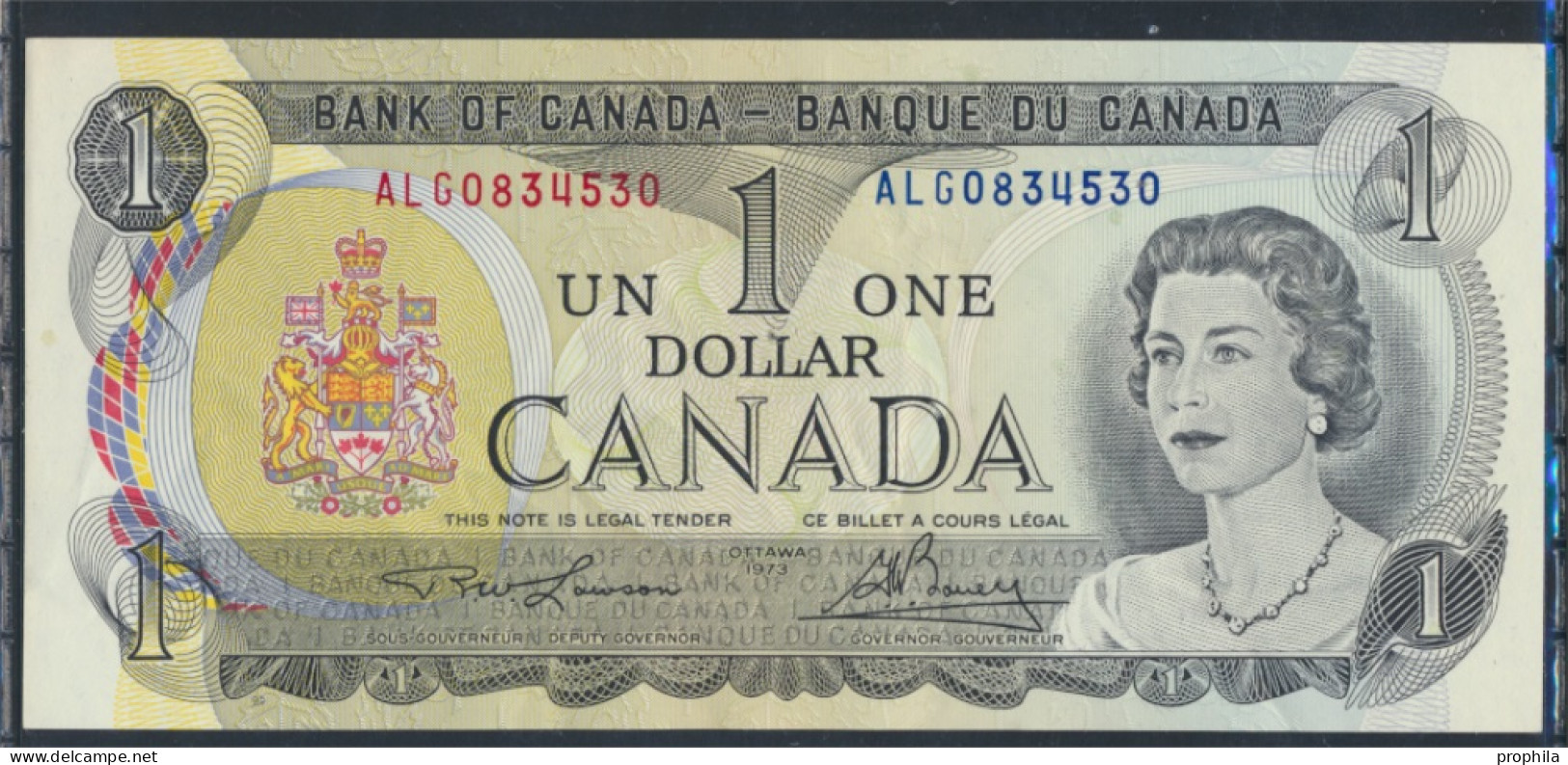 Kanada Pick-Nr: 85b Bankfrisch 1973 1 Dollar (7350103 - Kanada
