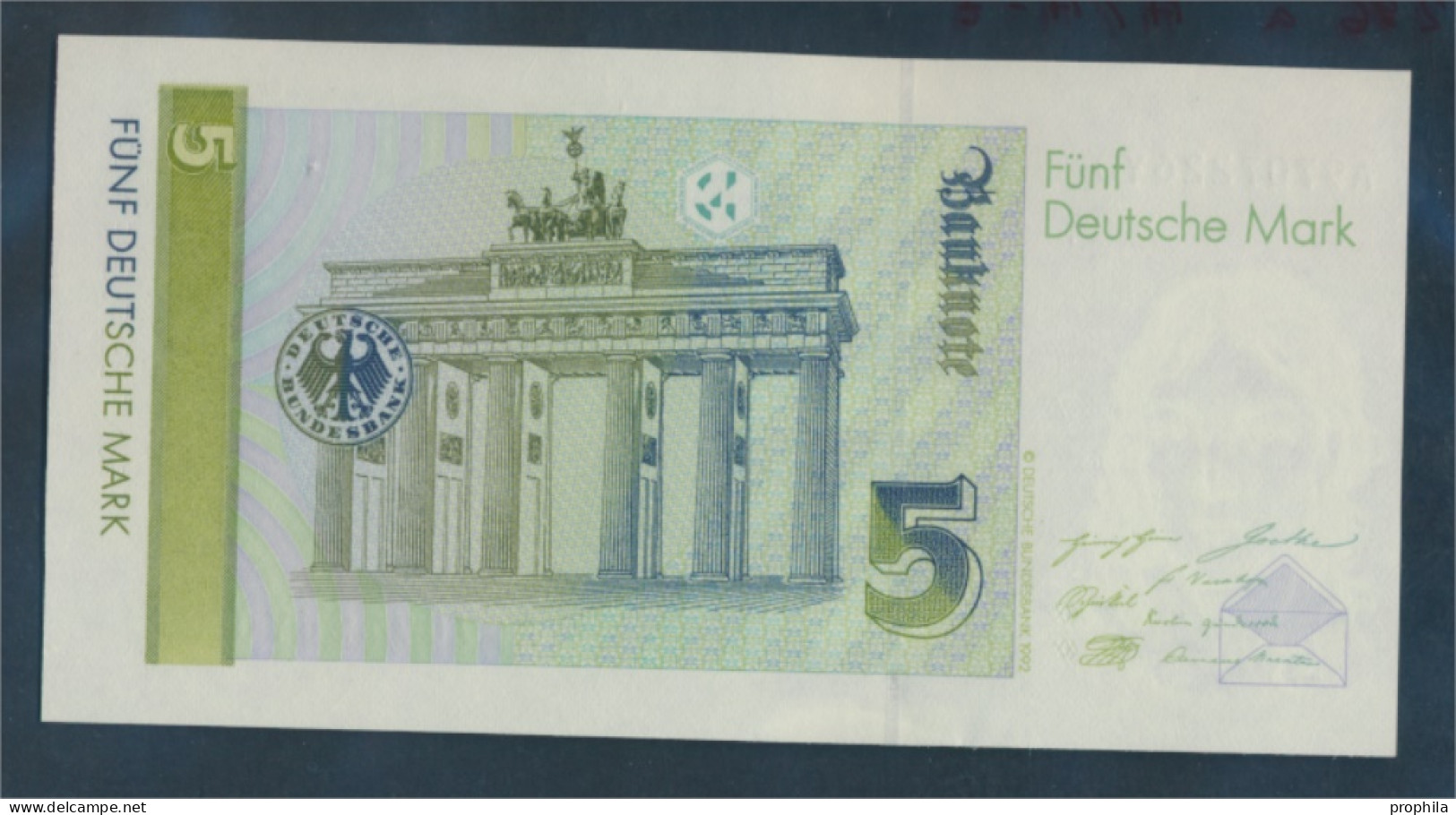BRD Rosenbg: 296a, Serien: A Bankfrisch 1991 5 Deutsche Mark (10288349 - 5 DM