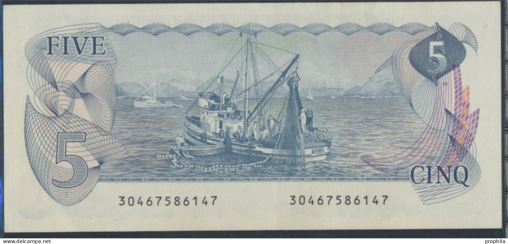 Kanada Pick-Nr: 92b Bankfrisch 1979 5 Dollars (9640308 - Canada