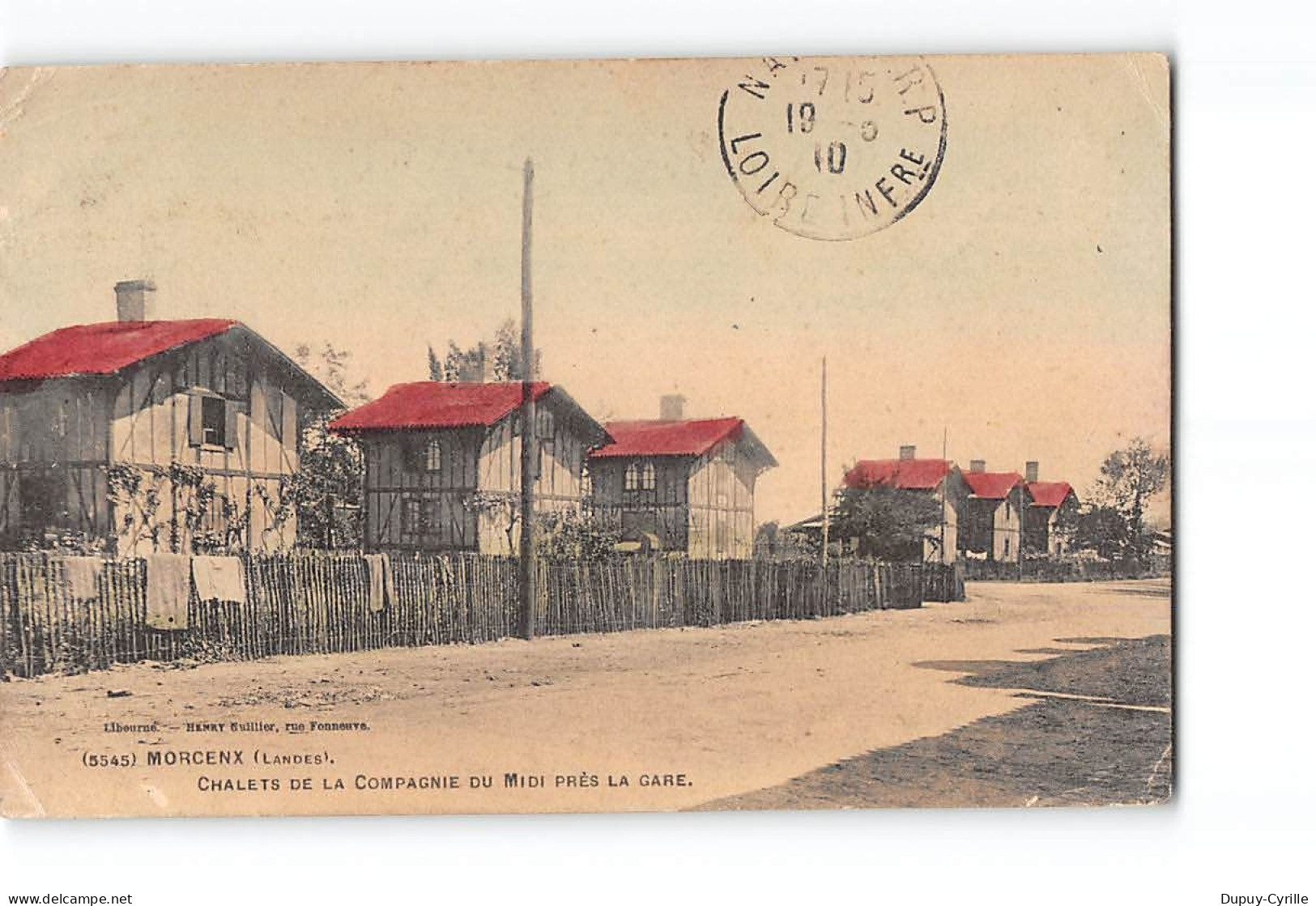 MORCENX - Chalets De La Compagnie Du Midi Près La Gare - état - Morcenx