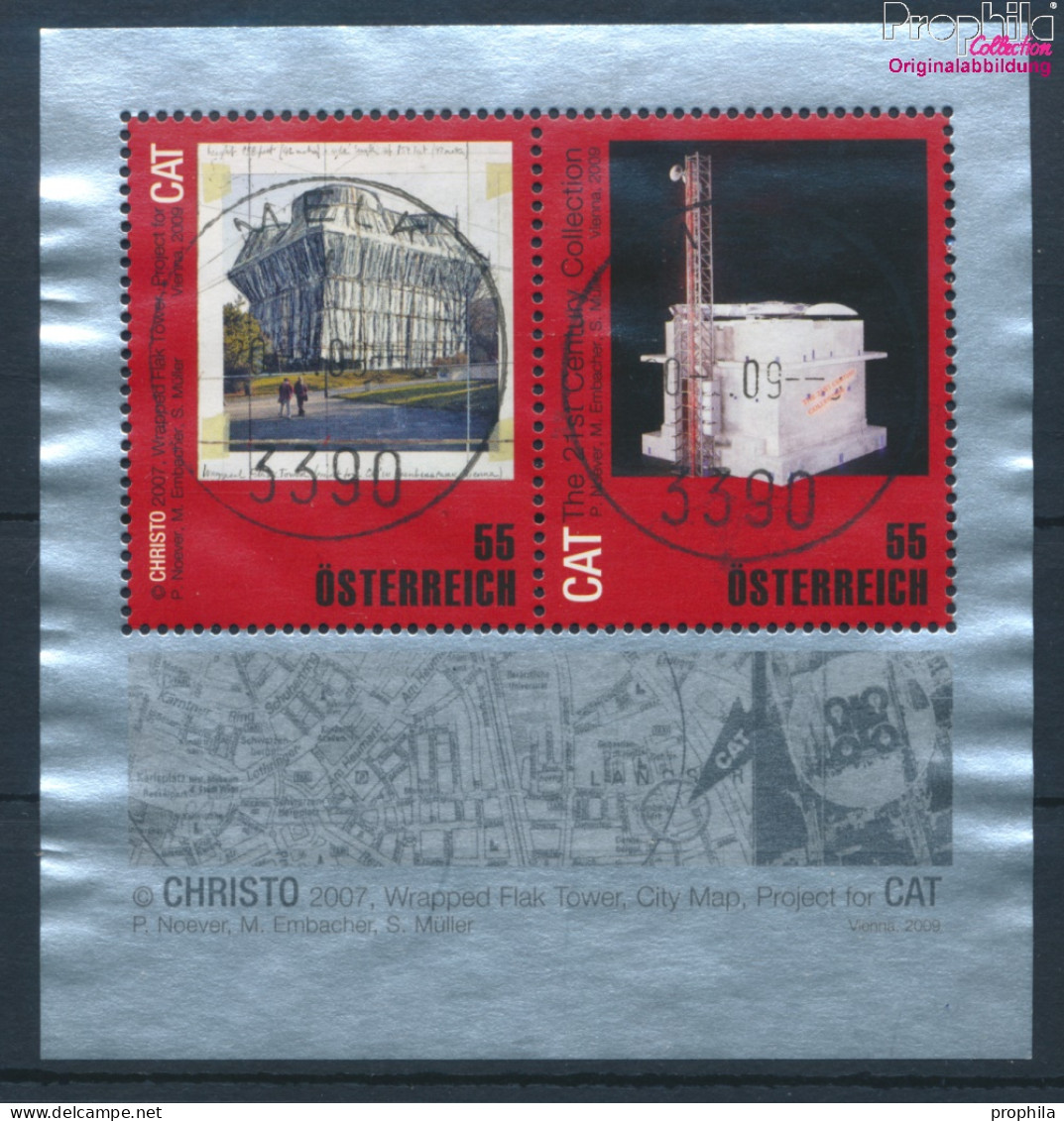 Österreich Block50 (kompl.Ausg.) Gestempelt 2009 Verpackungskünstler Christo (10404540 - Gebraucht
