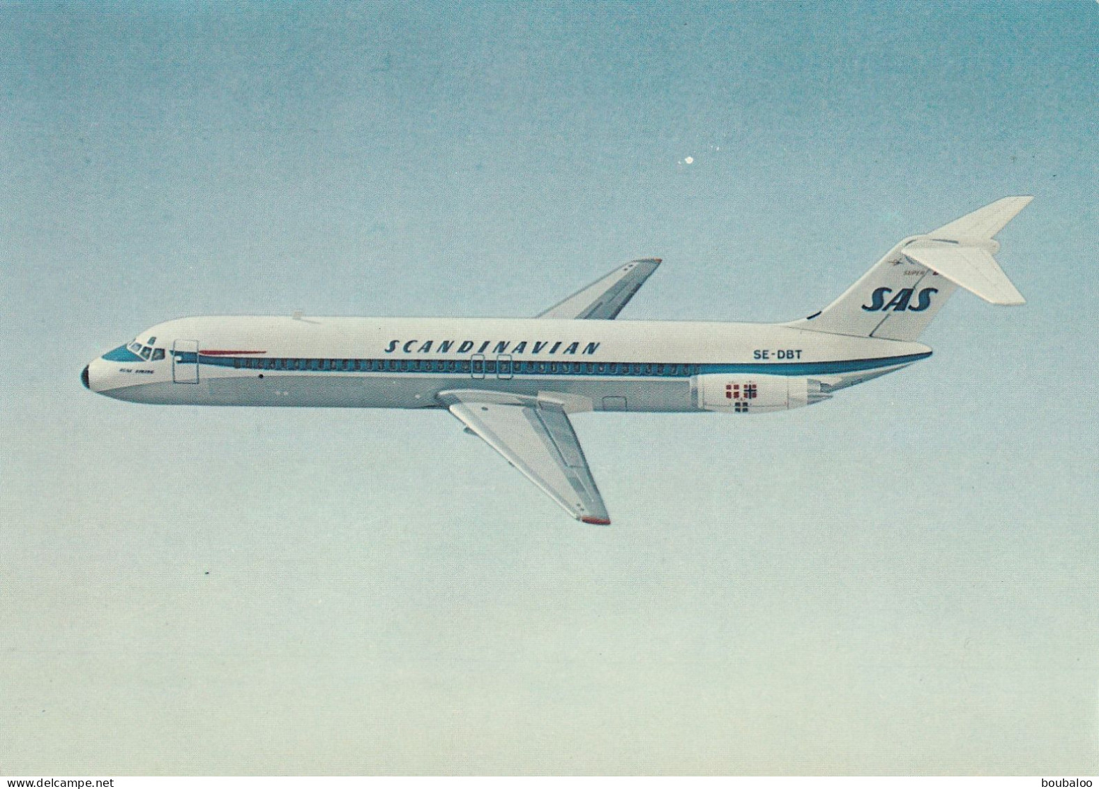 DOUGLAS DC-9 SAS SCANDINAVIAN AIRLINES - 1946-....: Modern Era