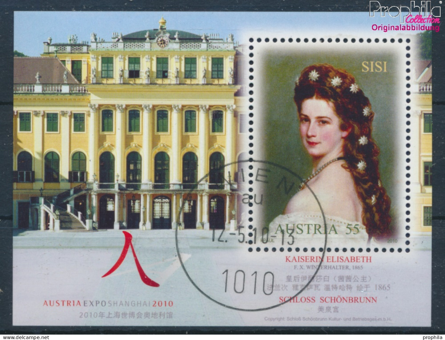 Österreich Block59 (kompl.Ausg.) Gestempelt 2010 EXPO Schönbrunn Sisi (10404569 - Used Stamps