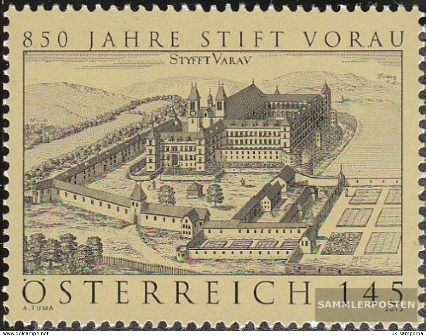 Austria 3084 (complete Issue) Unmounted Mint / Never Hinged 2013 Vorau - Unused Stamps