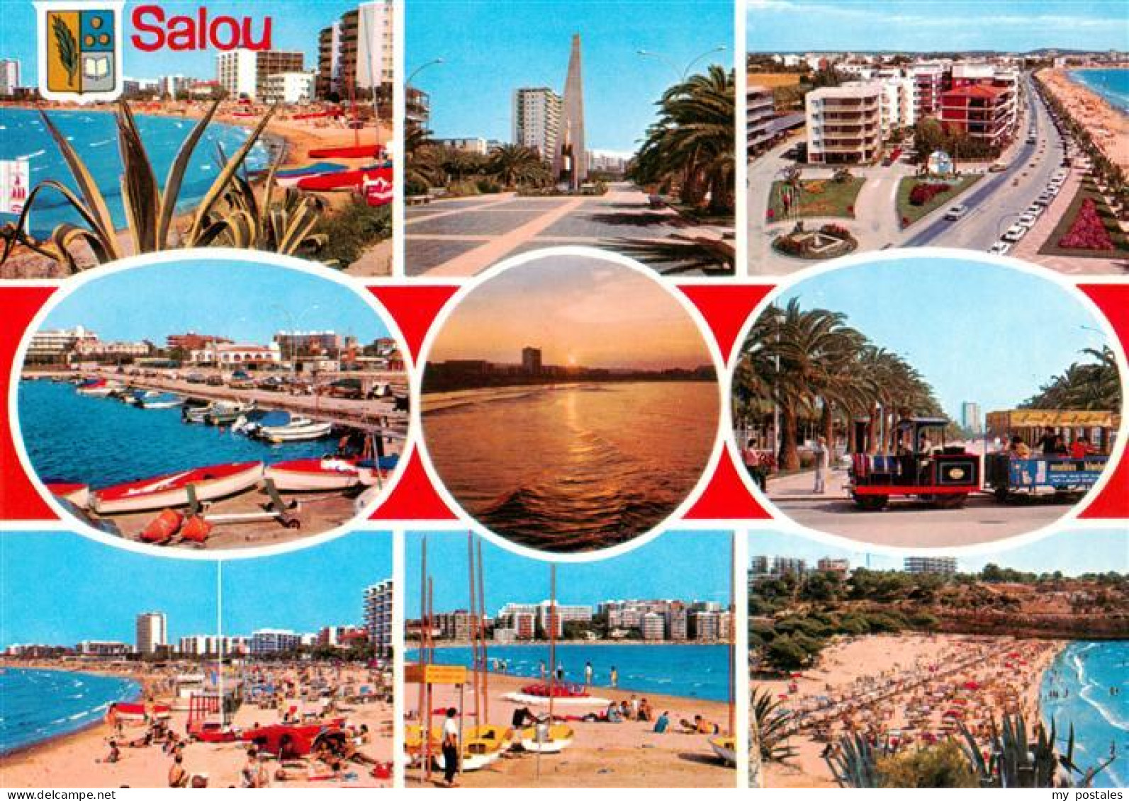 73946457 Salou_Tarragona_Costa_Dorada_ES Vue Partielle Promenade La Plage - Other & Unclassified