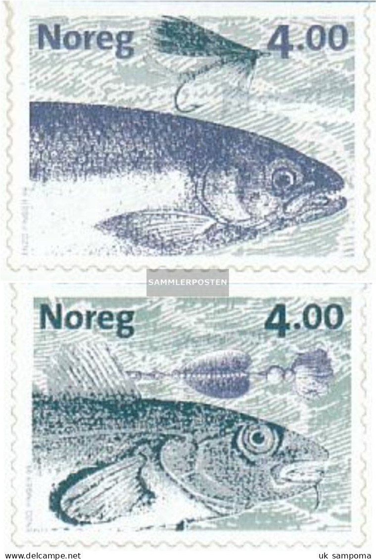 Norway 1301Do-1302Do (complete Issue) Unmounted Mint / Never Hinged 1999 Fishing - Neufs