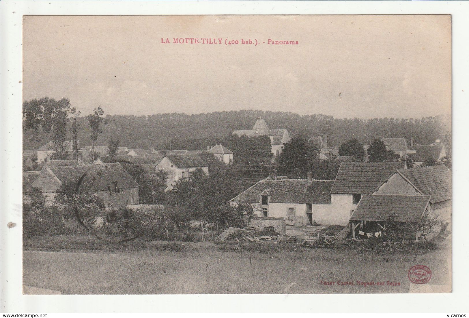 CP 10 LA MOTTE TILLY Panorama - Sonstige & Ohne Zuordnung