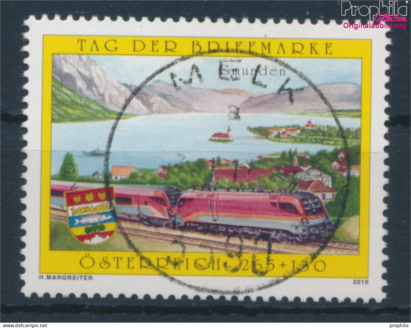 Österreich 2887 (kompl.Ausg.) Gestempelt 2010 Tag Der Briefmarke - Railjet (10404584 - Gebruikt