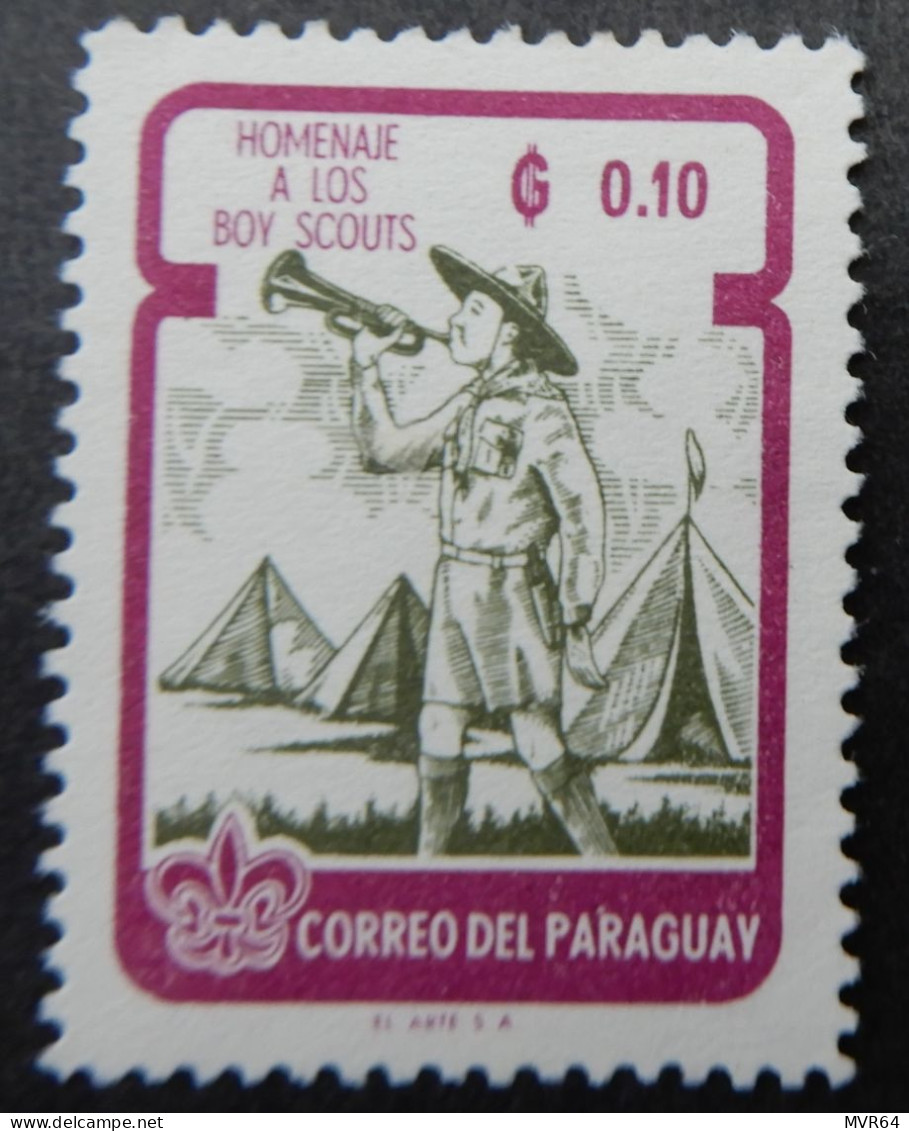 Paraguay 1962 (1a) Boy Scouts Movement - Paraguay