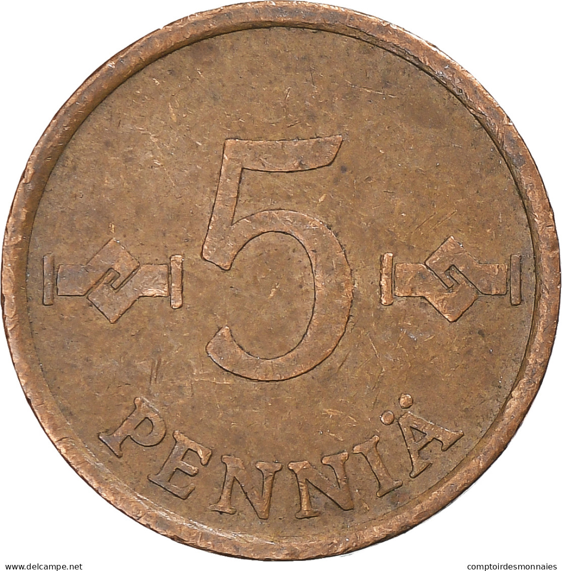 Finlande, 5 Pennia, 1966 - Finland