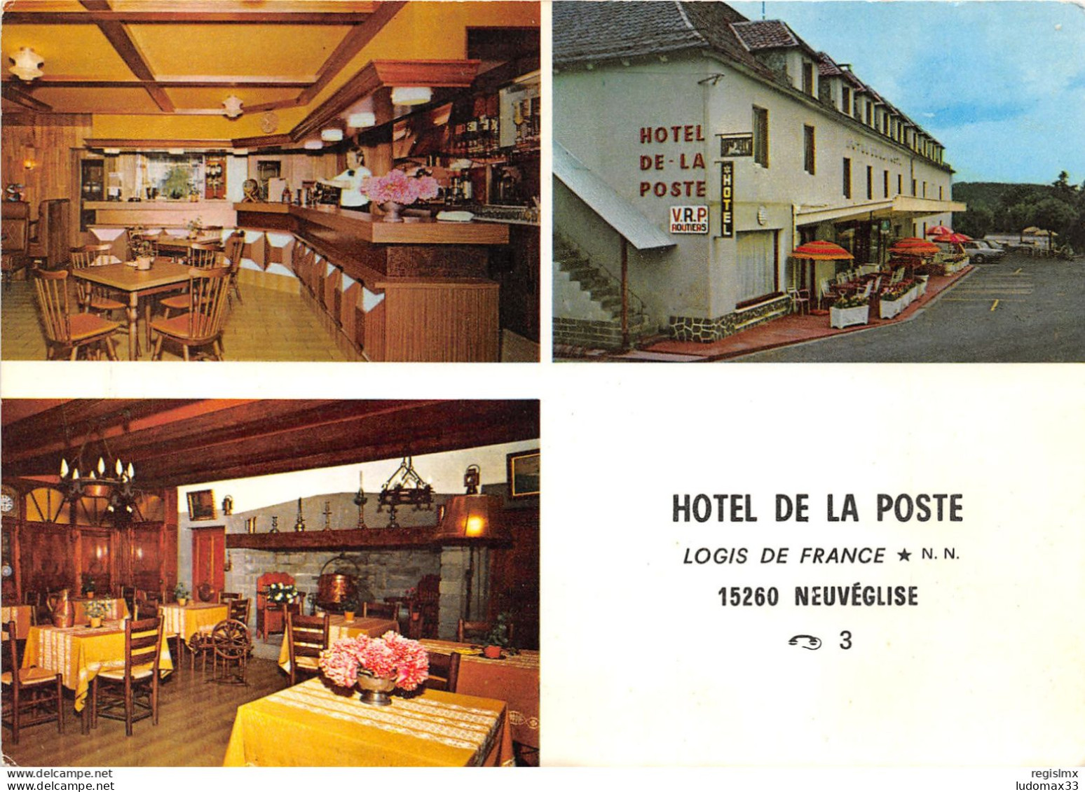 -NEUVEGLISE-HOTEL DE LA POSTE- - Autres & Non Classés