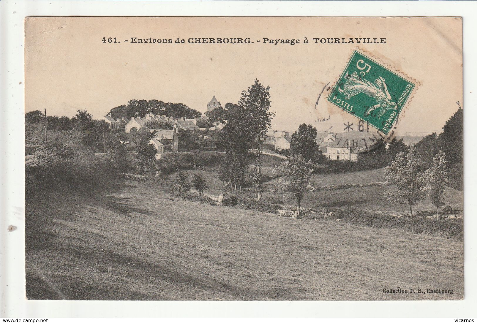 CP 50 Paysage A TOURLAVILLE - Cherbourg