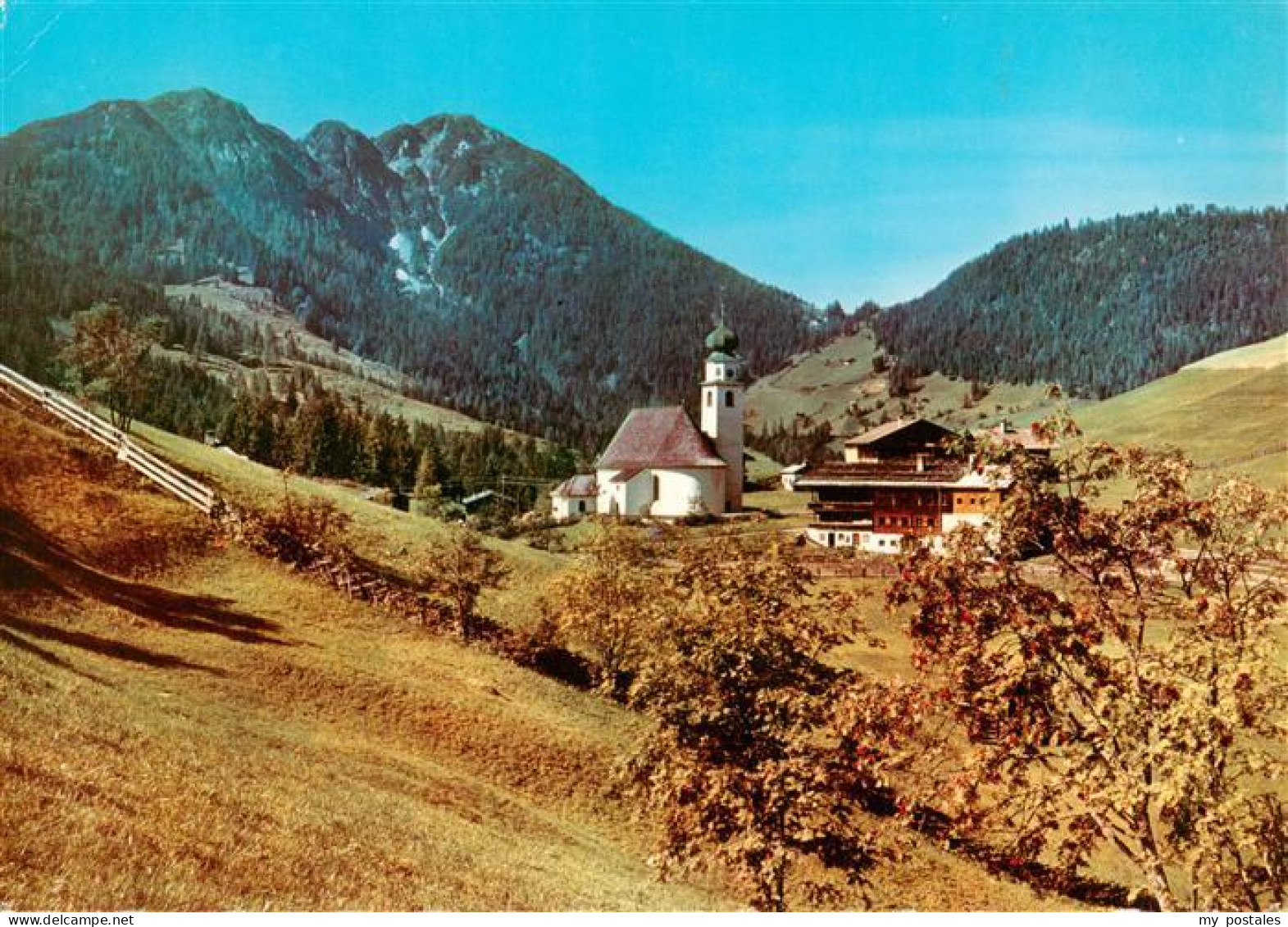 73946316 Thierbach_Wildschoenau_Tirol_AT Panorama Kirche - Andere & Zonder Classificatie