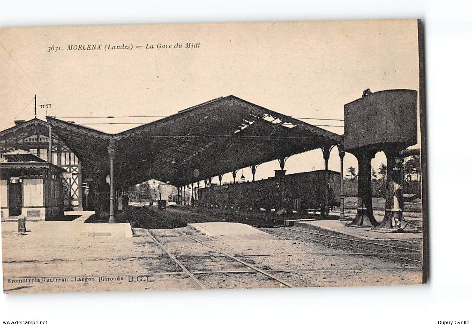 MORCENX - La Gare Du Midi - Très Bon état - Morcenx