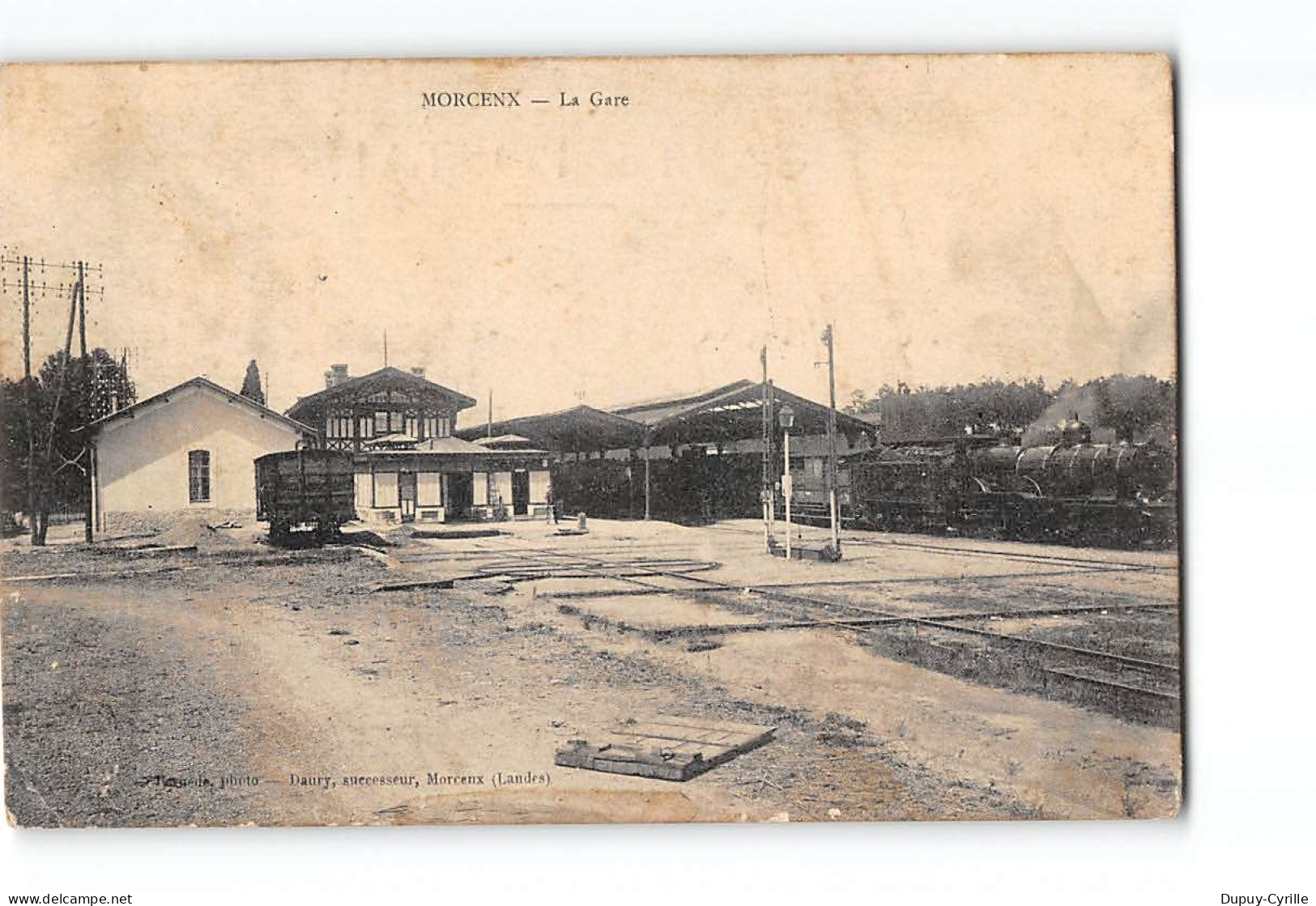 MORCENX - La Gare - état - Morcenx