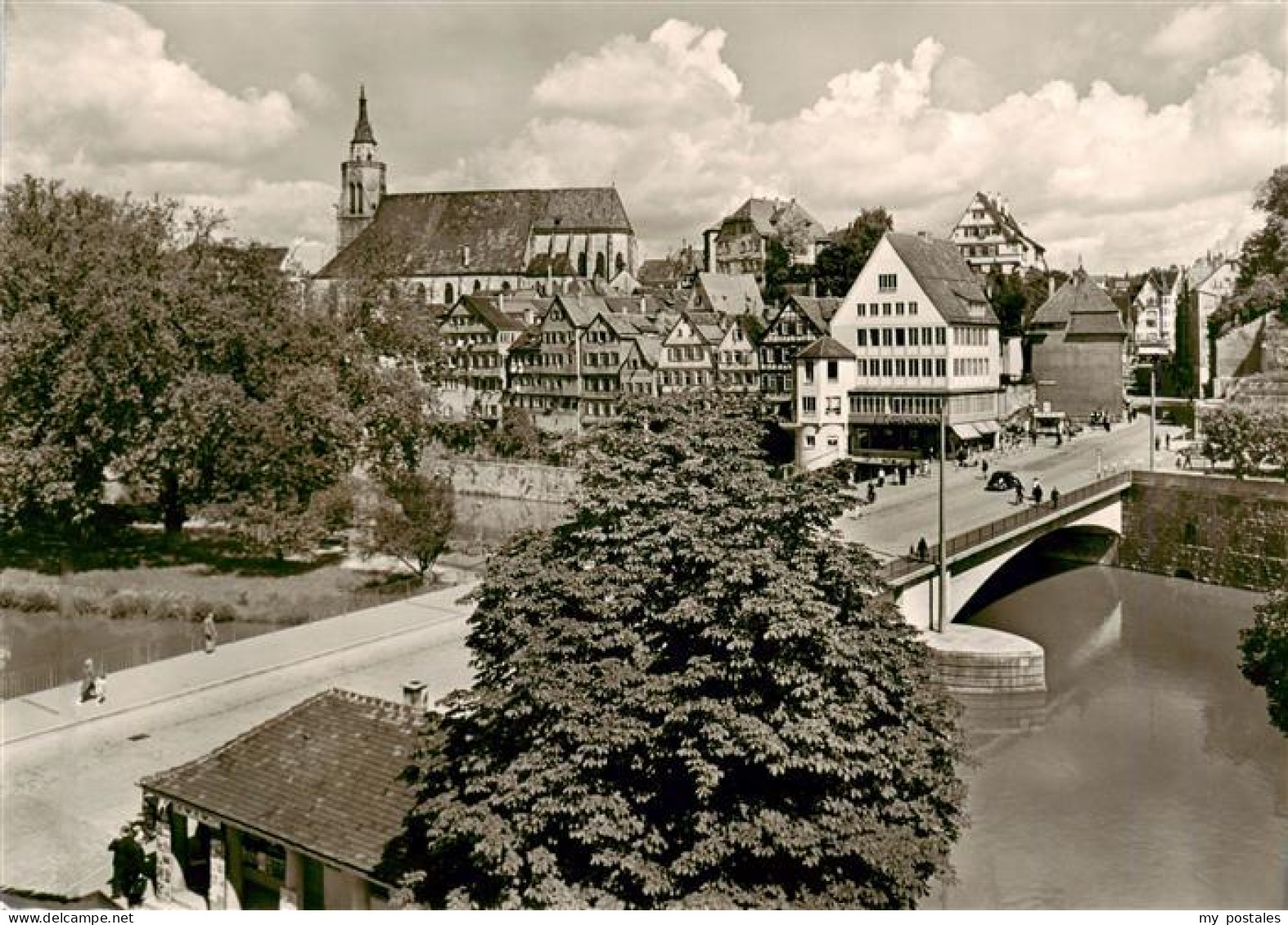 73946279 Tuebingen Teilansicht Mit Kirche - Tübingen