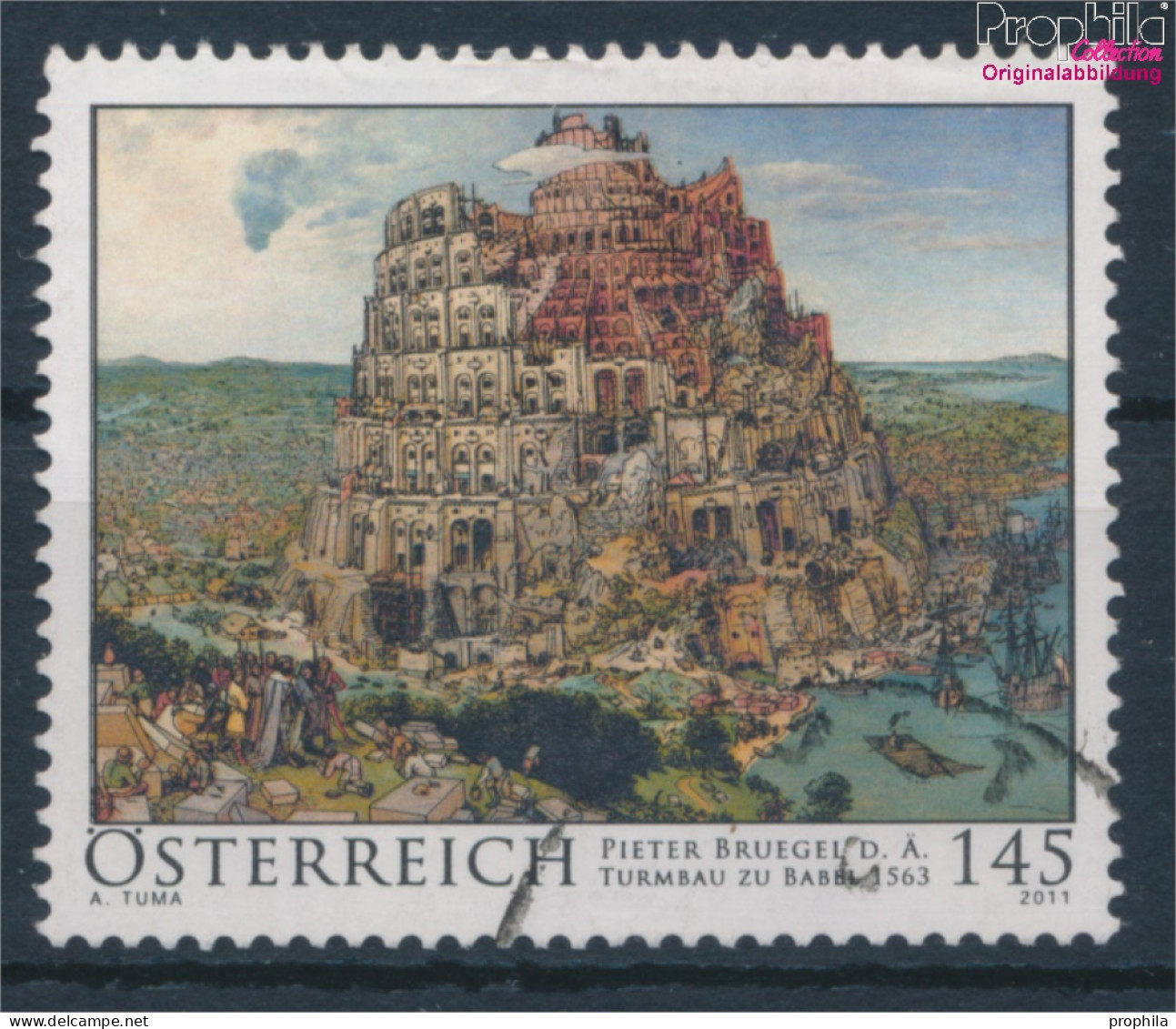 Österreich 2938 (kompl.Ausg.) Gestempelt 2011 Alte Meister (10404613 - Used Stamps