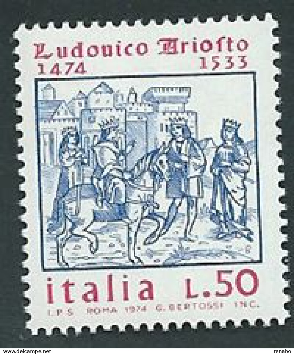 Italia, Italy, Italie, Italien 1974; Ludovico Ariosto; Poeta, Poet. New. - Escritores