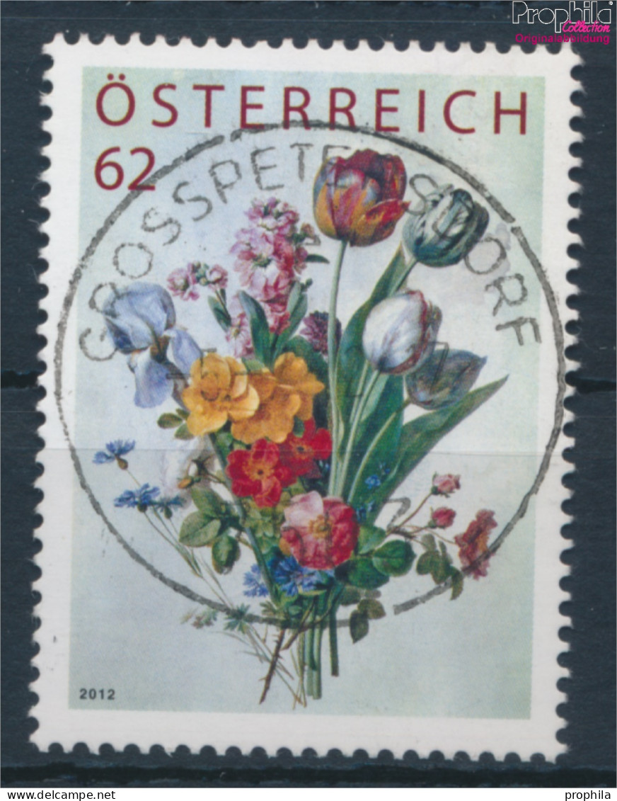 Österreich 2981 (kompl.Ausg.) Gestempelt 2012 Treuebonusmarke: Blumenstrauß (10404641 - Gebruikt