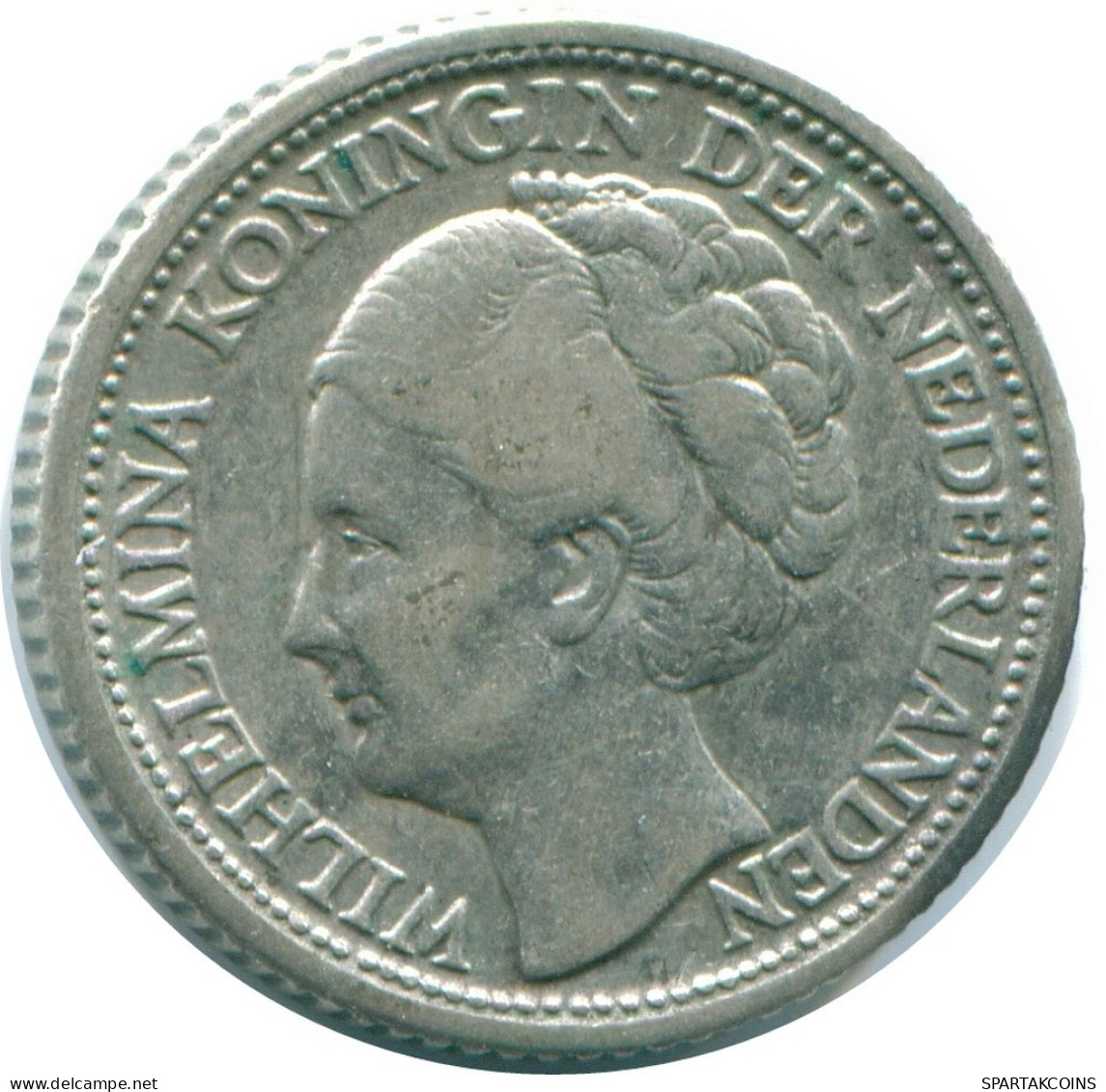 1/4 GULDEN 1944 CURACAO Netherlands SILVER Colonial Coin #NL10645.4.U.A - Curacao