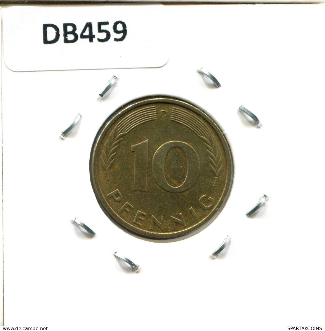 10 PFENNIG 1987 D BRD ALLEMAGNE Pièce GERMANY #DB459.F.A - 10 Pfennig