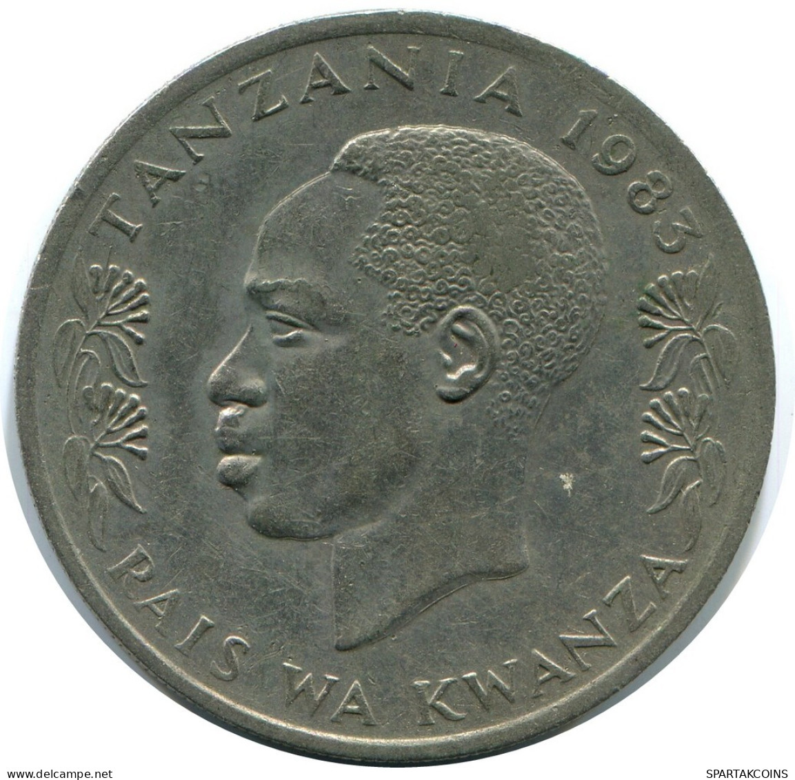 1 SHILINGI 1983 TANZANIA Moneda #AZ090.E.A - Tansania