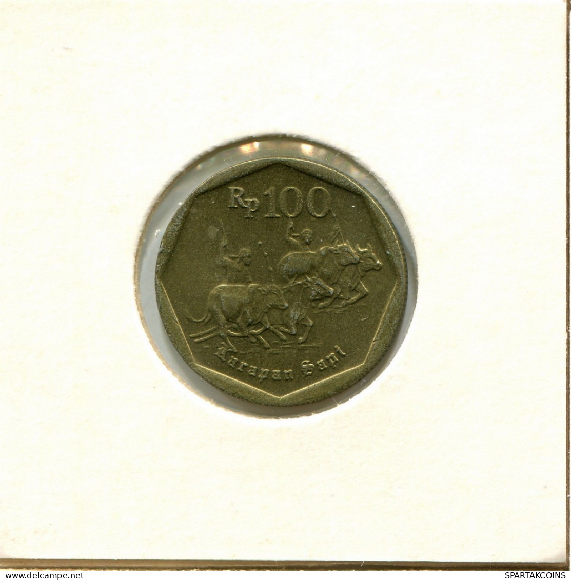 100 RUPIAH 1991 INDONESIA Moneda #AY880.E.A - Indonesië