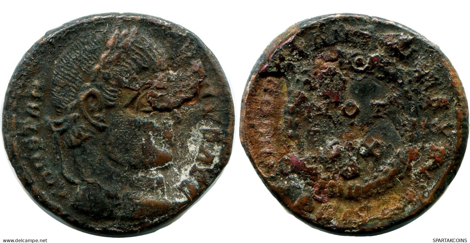 CONSTANTINE I MINTED IN FROM THE ROYAL ONTARIO MUSEUM #ANC11093.14.U.A - L'Empire Chrétien (307 à 363)