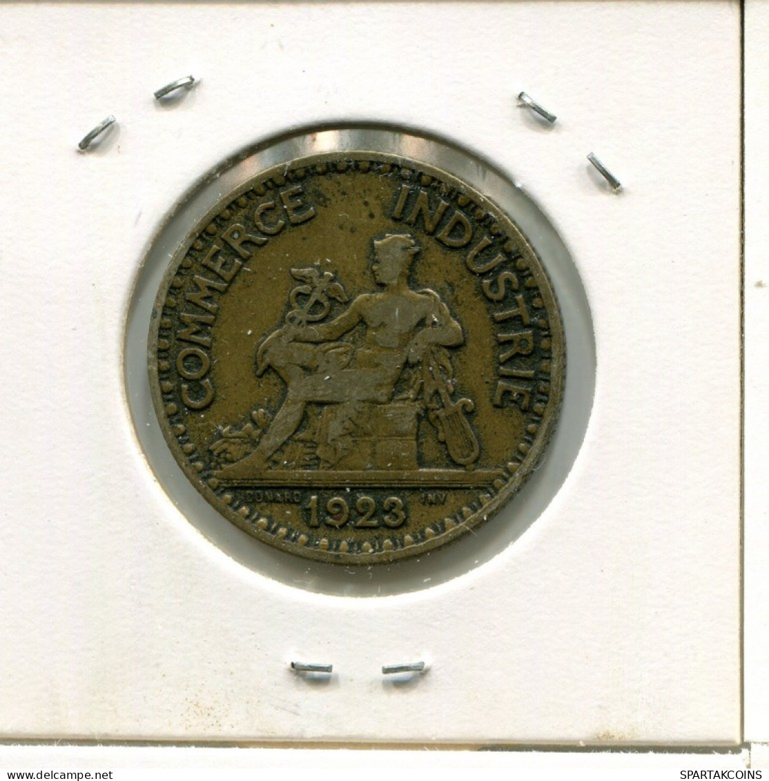 2 FRANCS 1923 FRANKREICH FRANCE Französisch Münze #AN780.D.A - 2 Francs