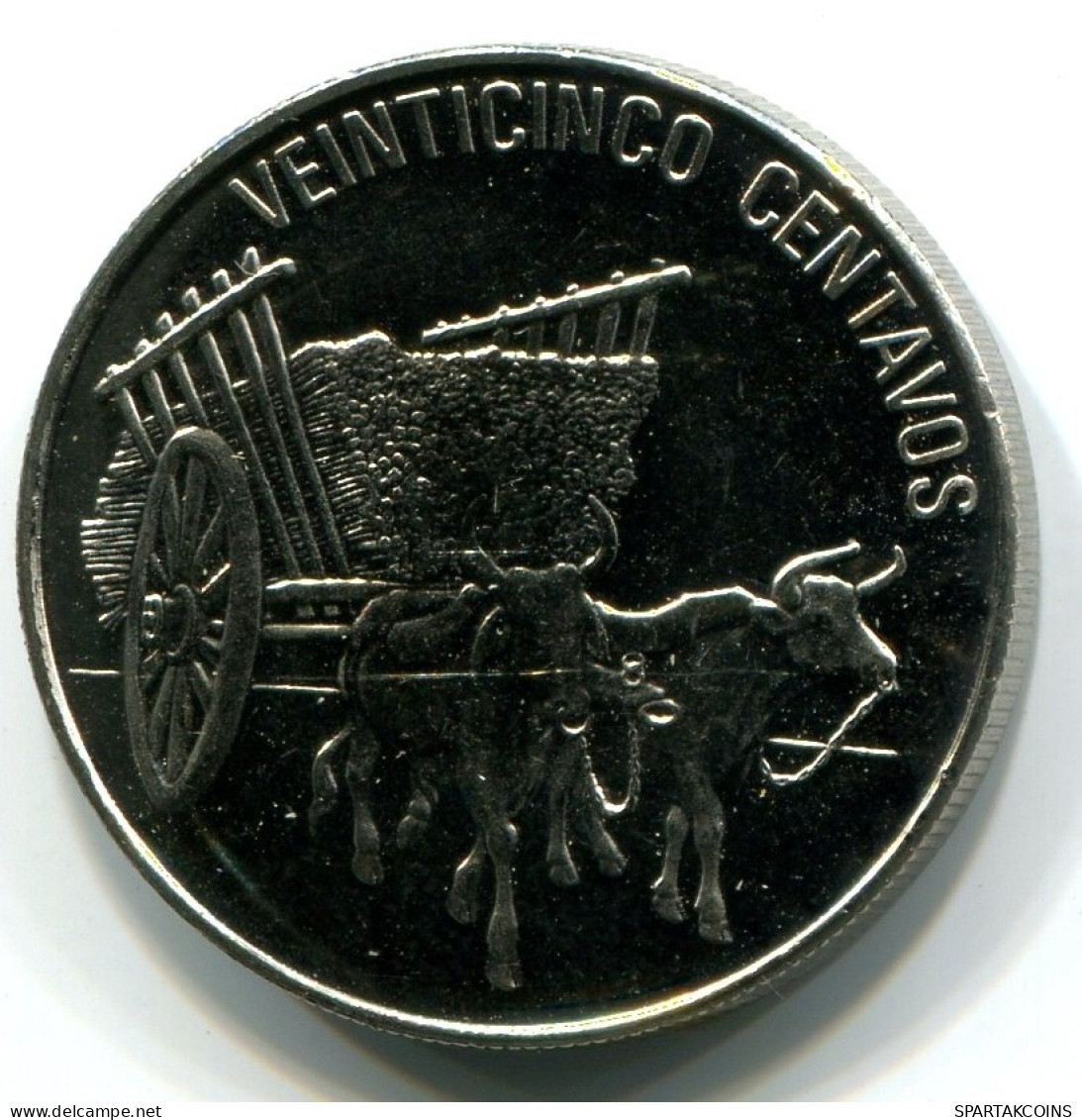 25 CENTAVOS 1991 REPÚBLICA DOMINICANA REPUBLICA DOMINICANA UNC Moneda #W11157.E.A - Dominicaanse Republiek