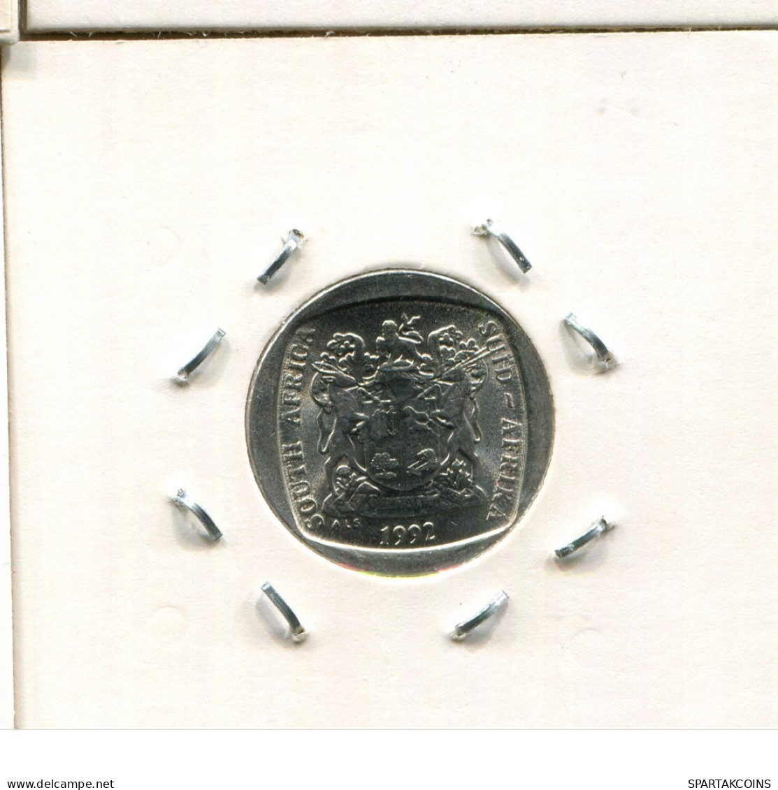 1 RAND 1992 SOUTH AFRICA Coin #AS290.U.A - Afrique Du Sud